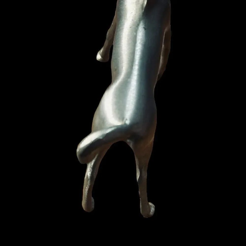 Vintage Miniature Pewter Foal Horse Equestrian Figurine Collectible  3 1/4” - Picture 11 of 13